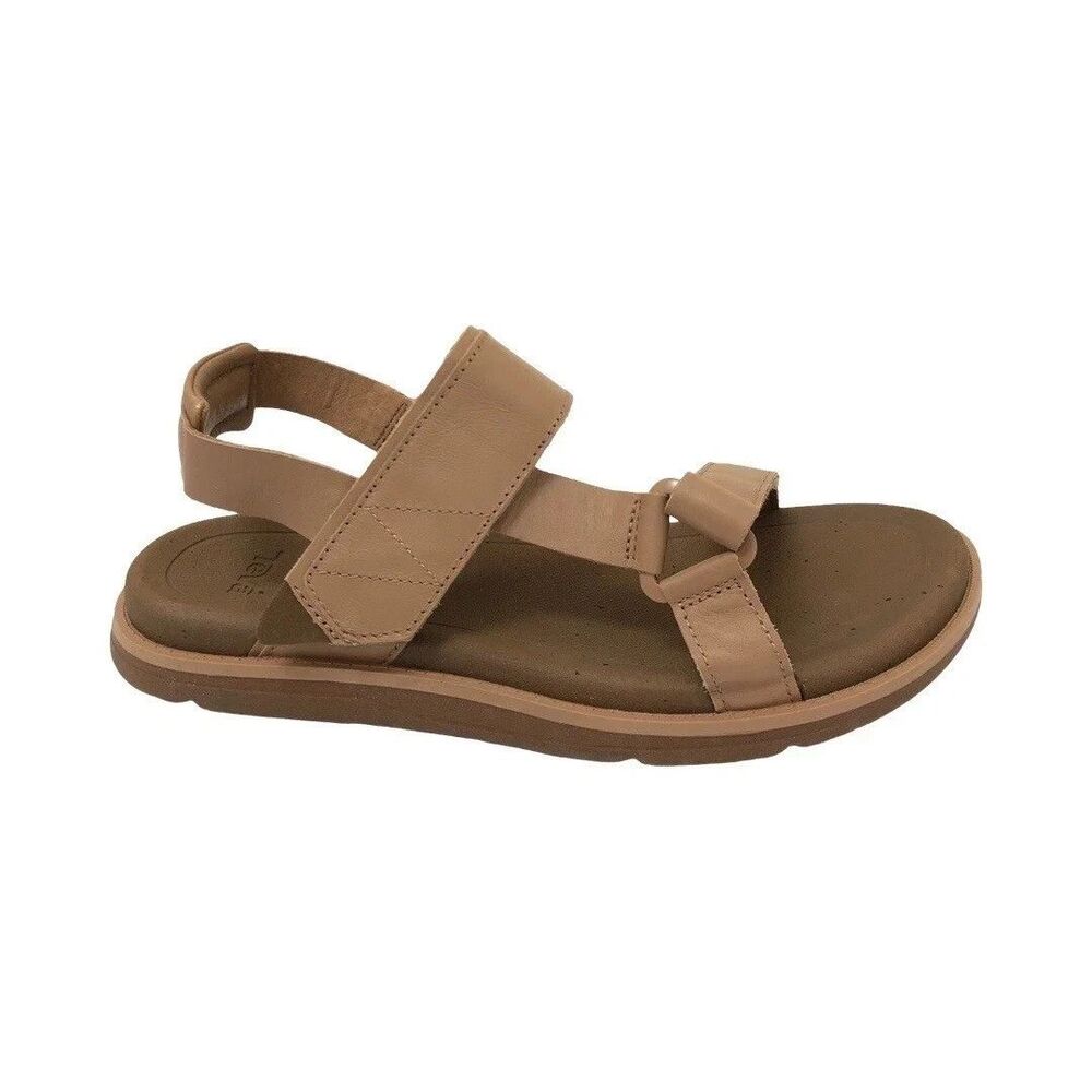 TEVA WOMEN'S TIGERS BROWN MADERA SLINGBACK LEATHER SANDALS NWOB 7.5